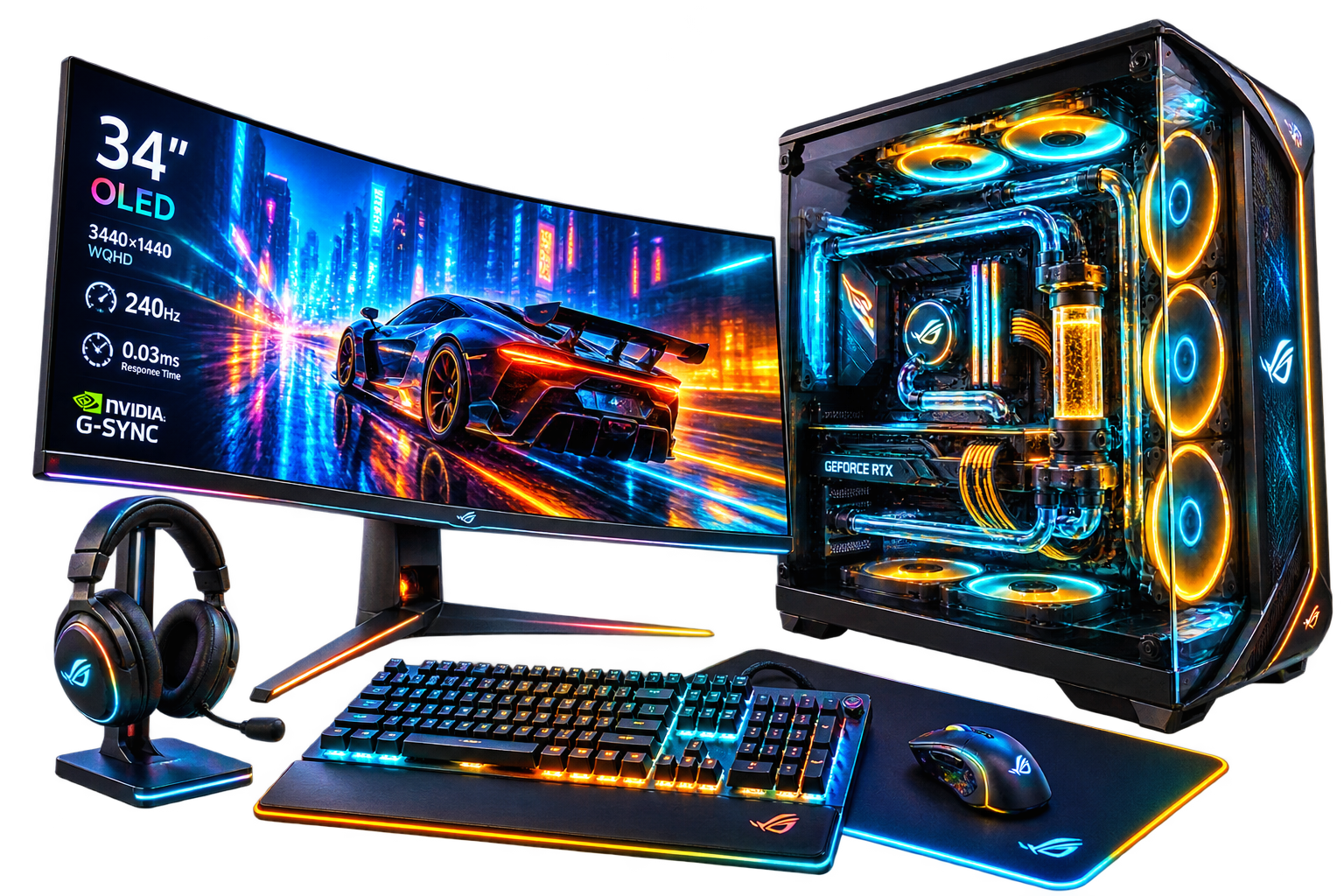 Unleash Pure Power with RTX 40-Series & Core i9